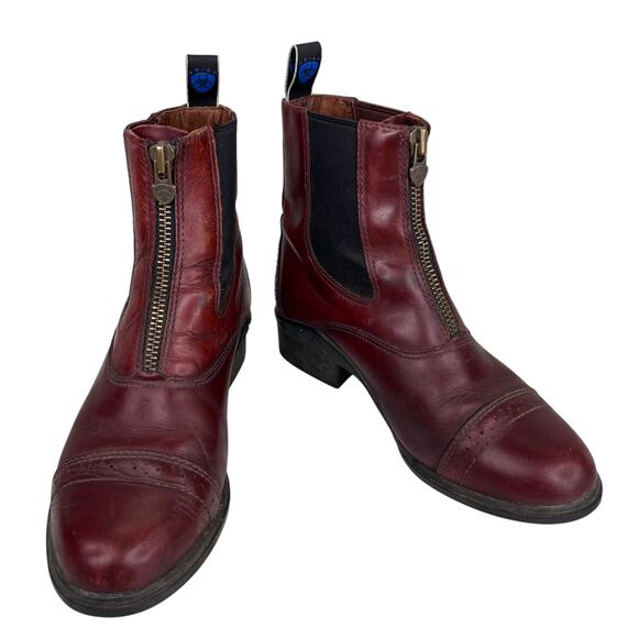 Ariat Cobalt Devon Pro 54761 Red/Brown Boots 6.5 - Picture 6 of 13